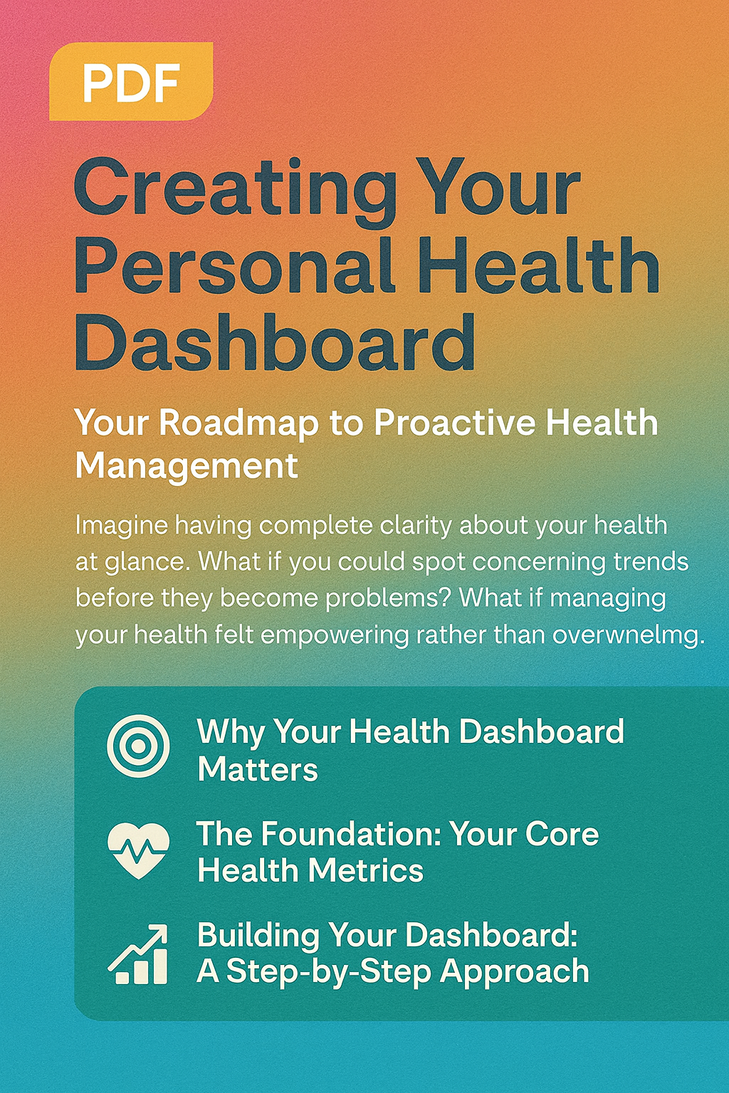 Creating Your Personal Health Dashboard